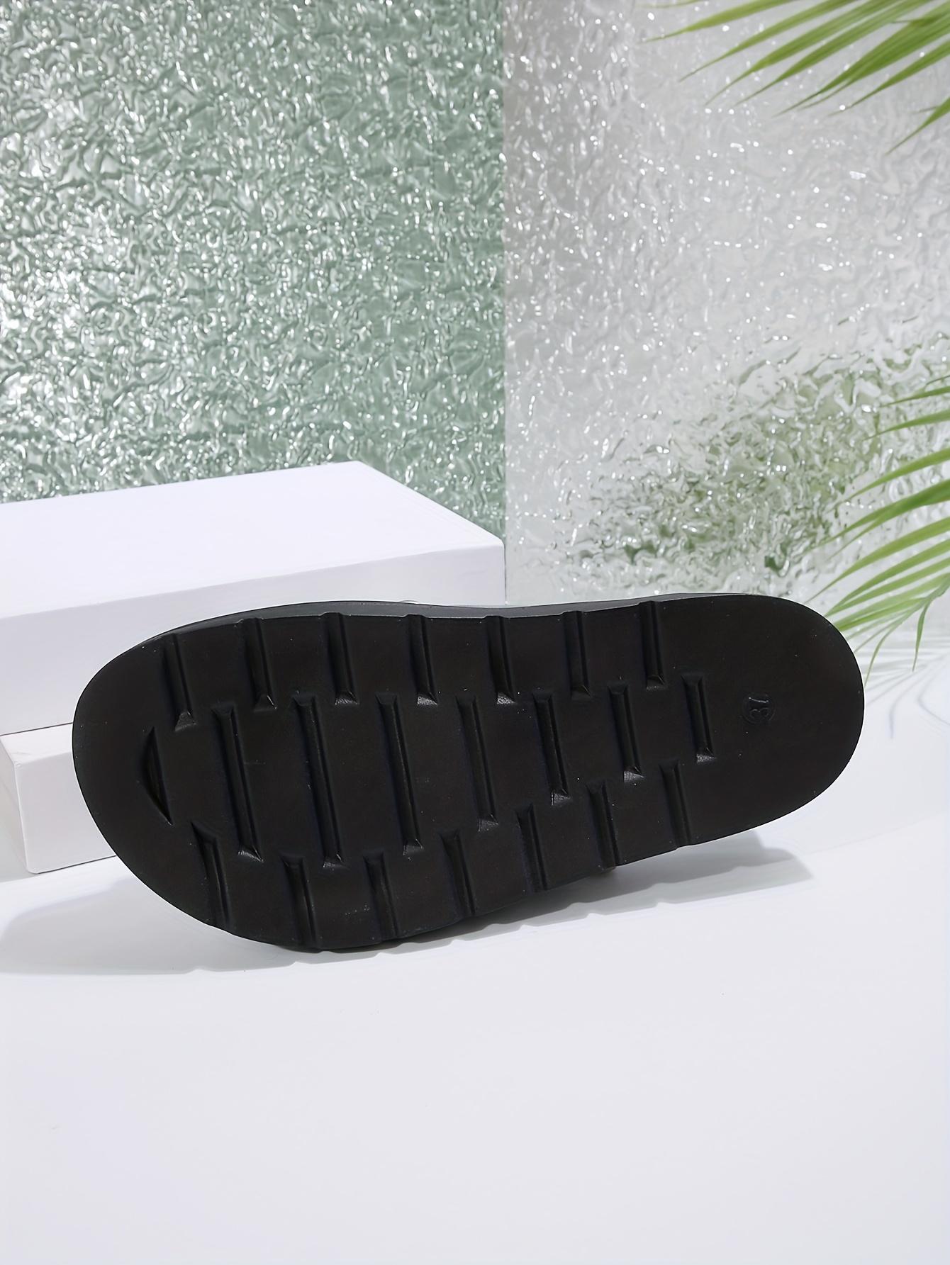 Women's Retro British-Inspired Platform Mules with Rivet Details - Slip-On, Round Toe, Faux Cover Casual Shoes