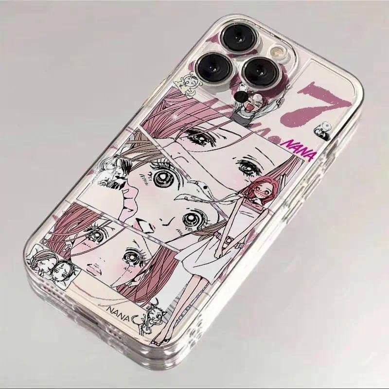 Japan Anime N-Nana O-Oosaki Phone Case For iPhone 17 Air 16 15 14 13 12 11 Pro Max Plus   Shockproof Transparent Cover