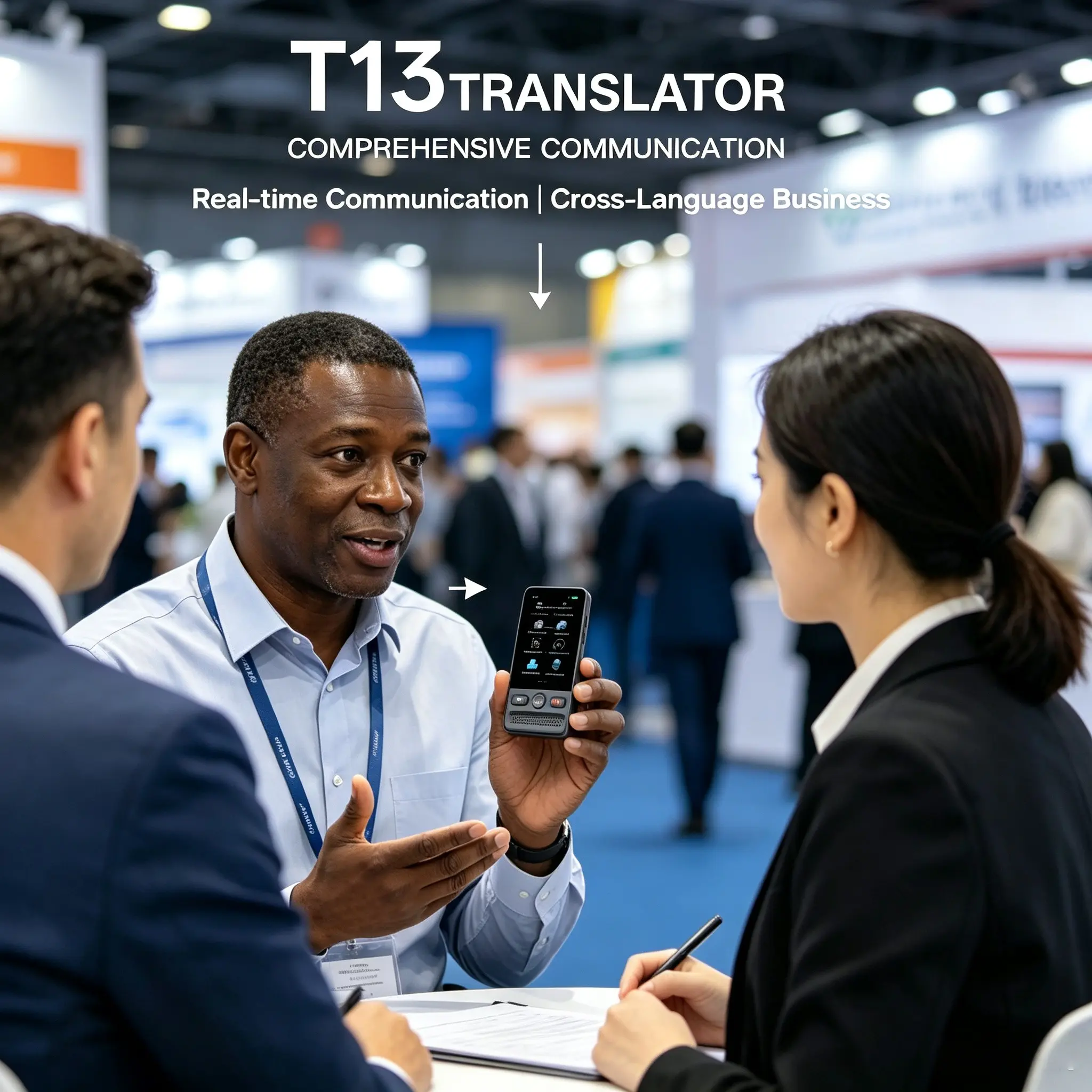 2026 New Portable Ai Voice Translator, Upgraded Hardware Chip, Multi-Language Support, Offline Translation, Real-Time Audio Conversion