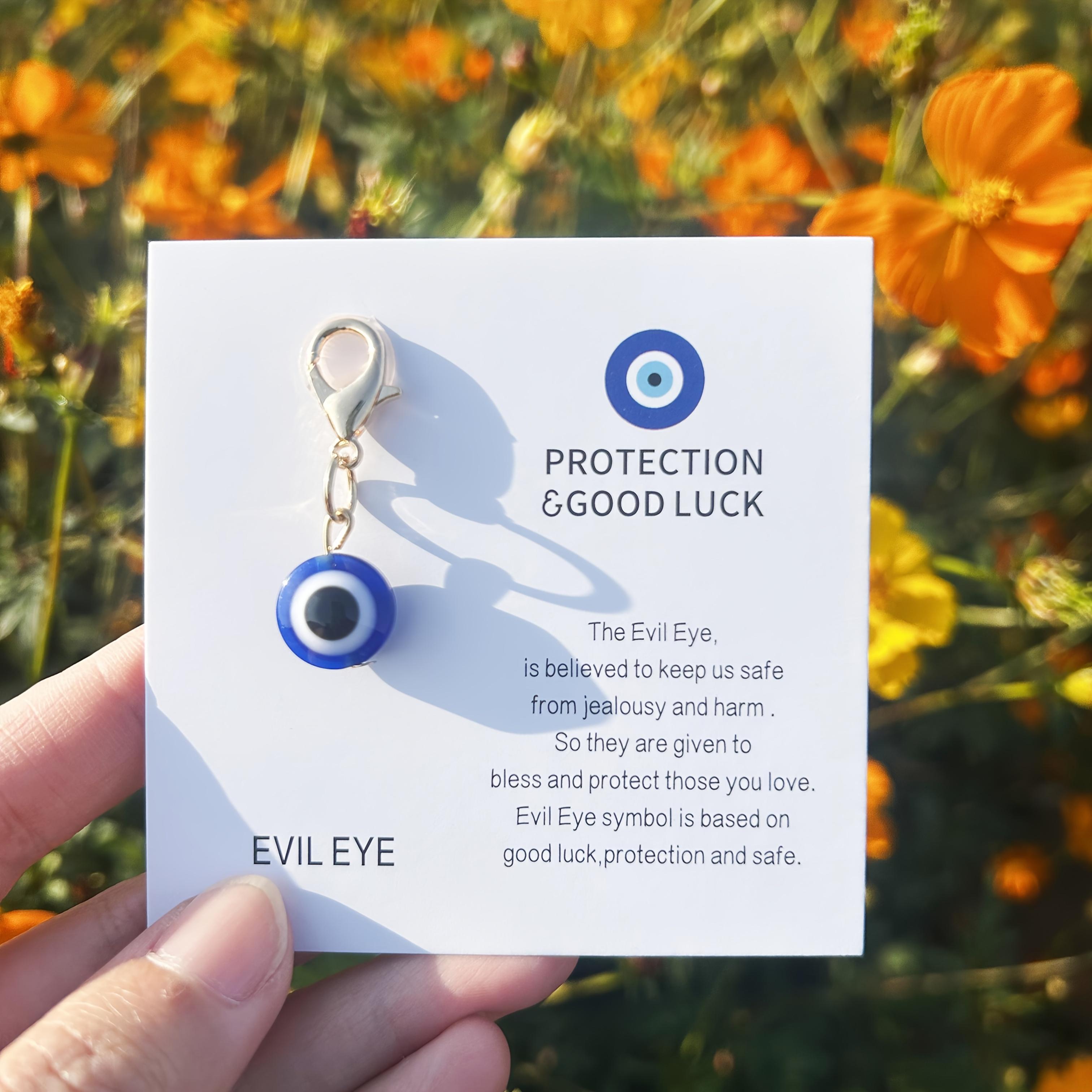 Devil'S Eye Keychain, Mini Keychain, Suitable for Birthdays, Weddings, Valentine'S Day, Holidays, And Graduation Season link chain