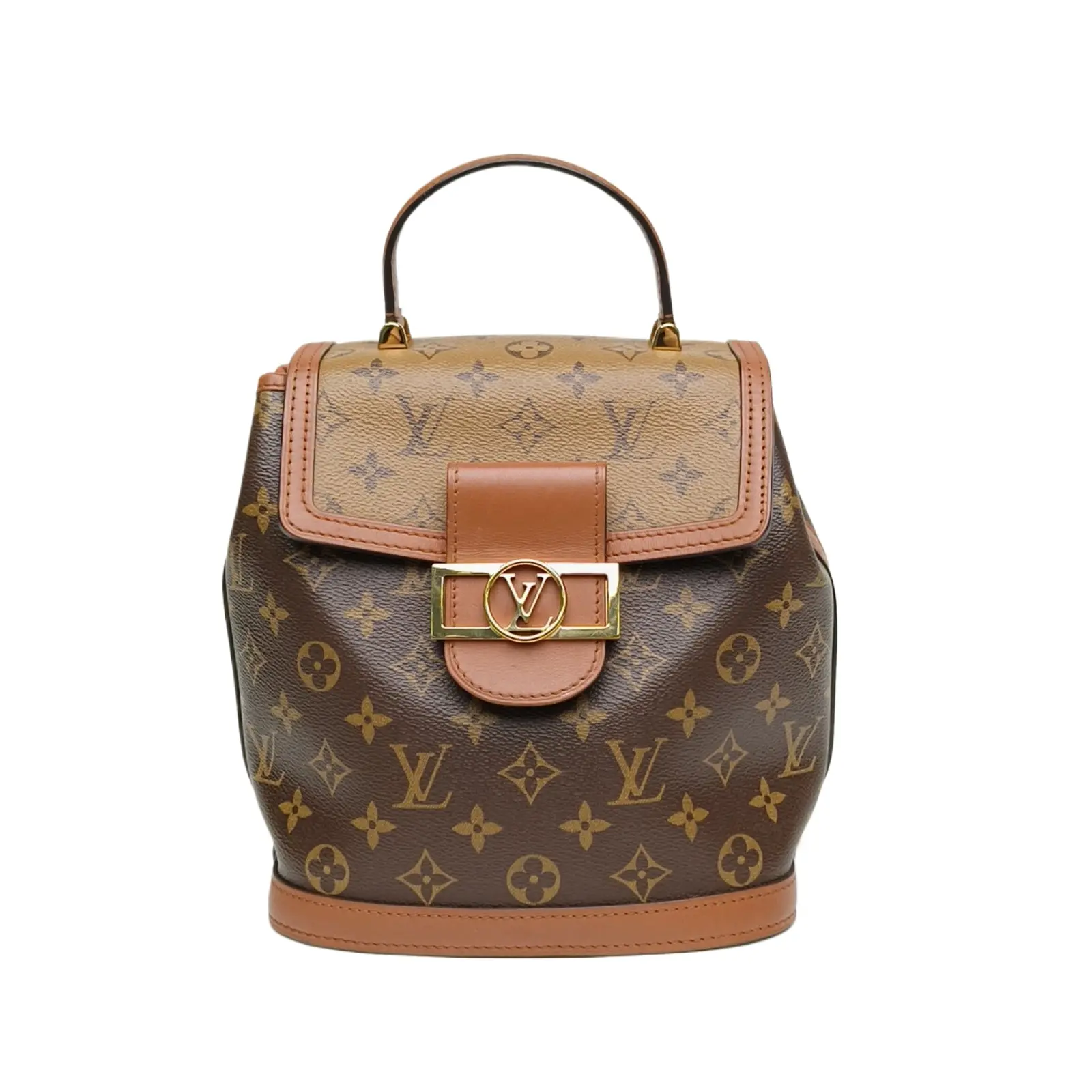 Pre-owned Louis Vuitton 【alea】LOUIS VUITTON Dauphine Backpack Small 19 P226461161