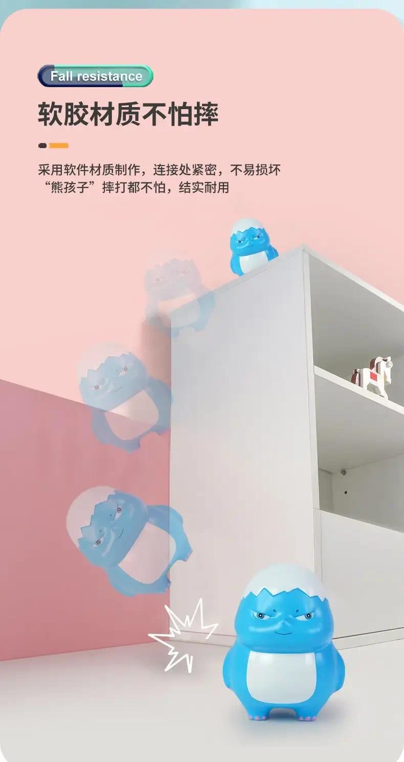 Nailong Milk Dragon Fierce Doll Desktop Dolls Cute Cartoon Children Stress Relief Dolls Tidy Play Cartoon Hand Made Squeeze Toys