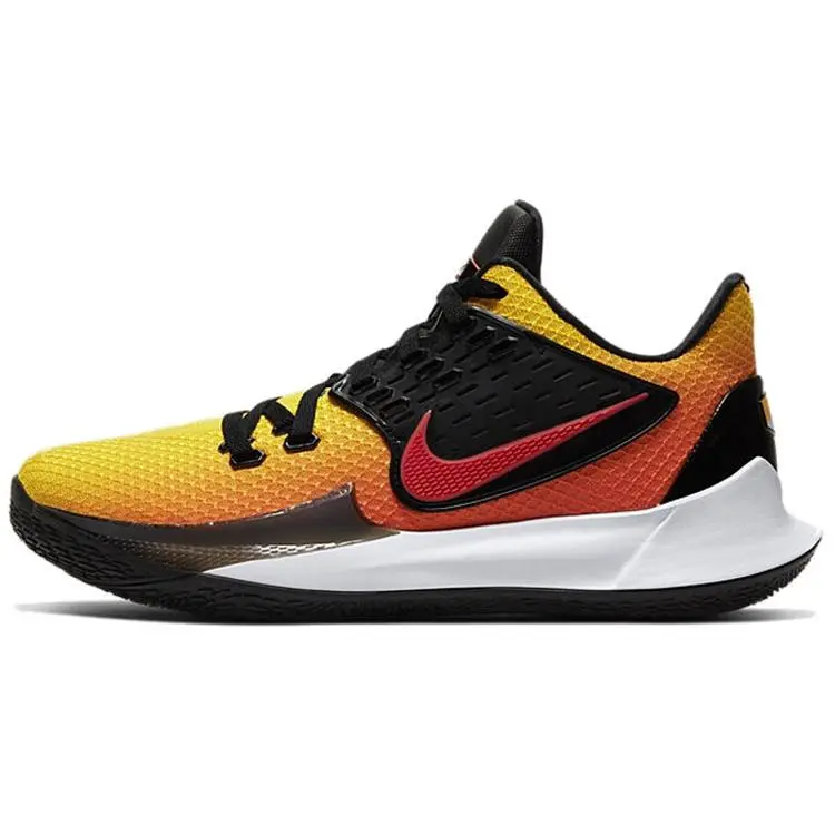 Nike Kyrie Low 2 Men's Basketball Shoes – Sunset Colorway, Cushioned, Non-Slip, Low-Top Verifiable, with credentials and supporting global authentication