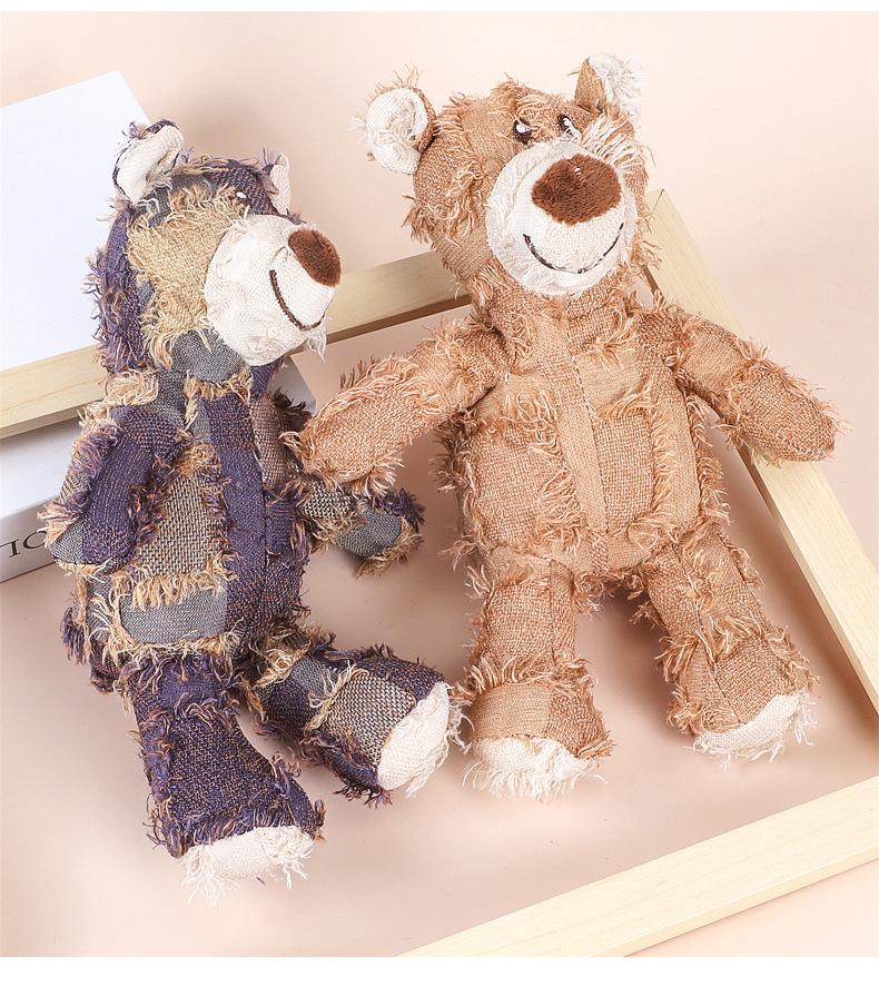 Durable Bear Dog Toy – Chew-Resistant Plush, Built-In Dental Ribs, Indestructible for Heavy Chewers (Squeaker Inside) Durable Bear Dog Toy – Chew-Resistant Plush, Built-In Dental Ribs, Indestructible for Heavy Chewers (Squeaker Inside)