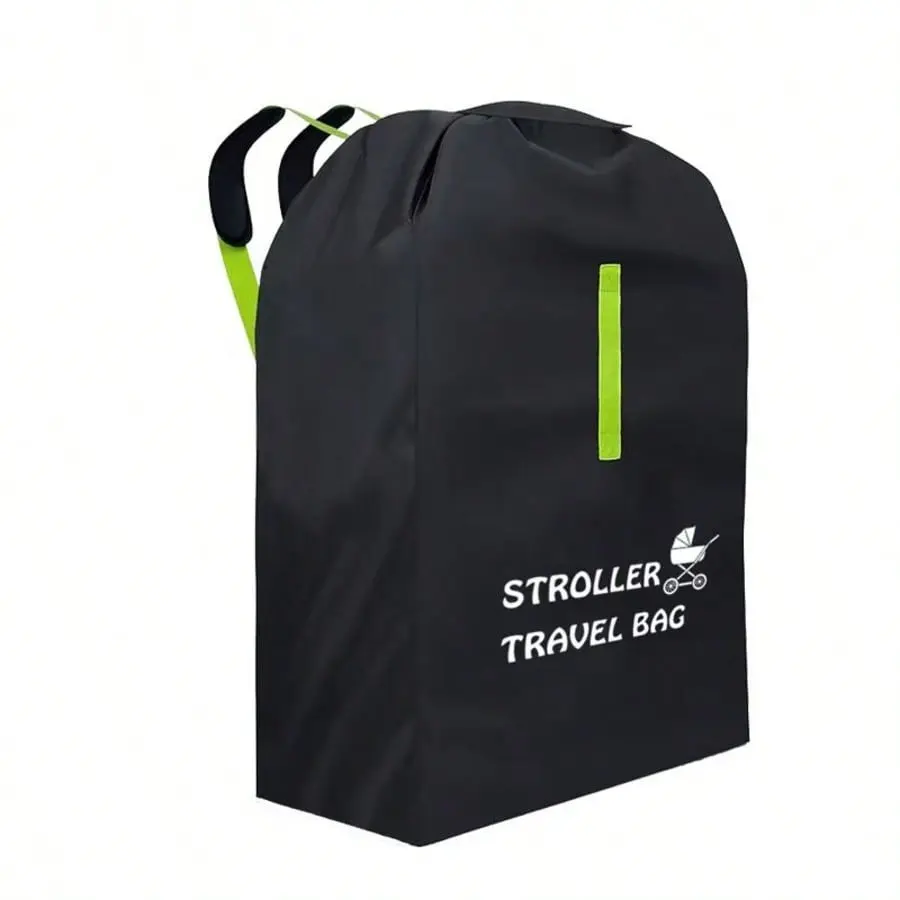 Baby Stroller Travel Bag, Dust-Proof Aircraft Luggage Cover, Fits Various Large Wheelchairs, Twin Strollers, Foldable Trikes, Airport Check-In Bag, Compact