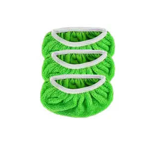Reusable Mop Set with Washable Pads, High Absorbency, Suitable for Wet & Dry Cleaning, Edge Round Design, Home Floor Care Tool, Hardwood Floor Mop
