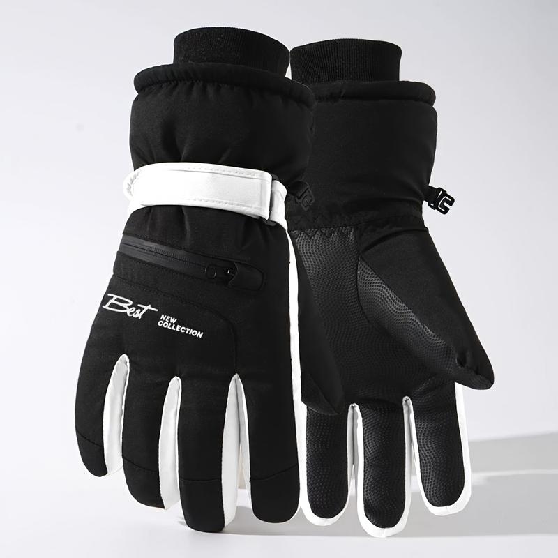 Ski gloves for women, warm and insulated, touchscreen compatible, waterproof, suitable for cycling, outdoor activities, and snow sports; also available for men, windproof, and with thickened fleece lining for winter use. Ski gloves for women, warm and insulated, touchscreen compatible, waterproof, suitable for cycling, outdoor activities, and snow sports; also available for men, windproof, and with thickened fleece lining for winter use.