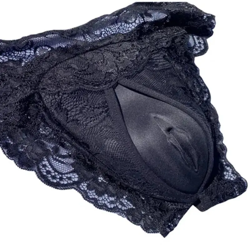 Control Lace Panty Hiding Gaff Panties Underwear Crossdresser Transgender Shemale Camel Toe Panty Sissy Briefs