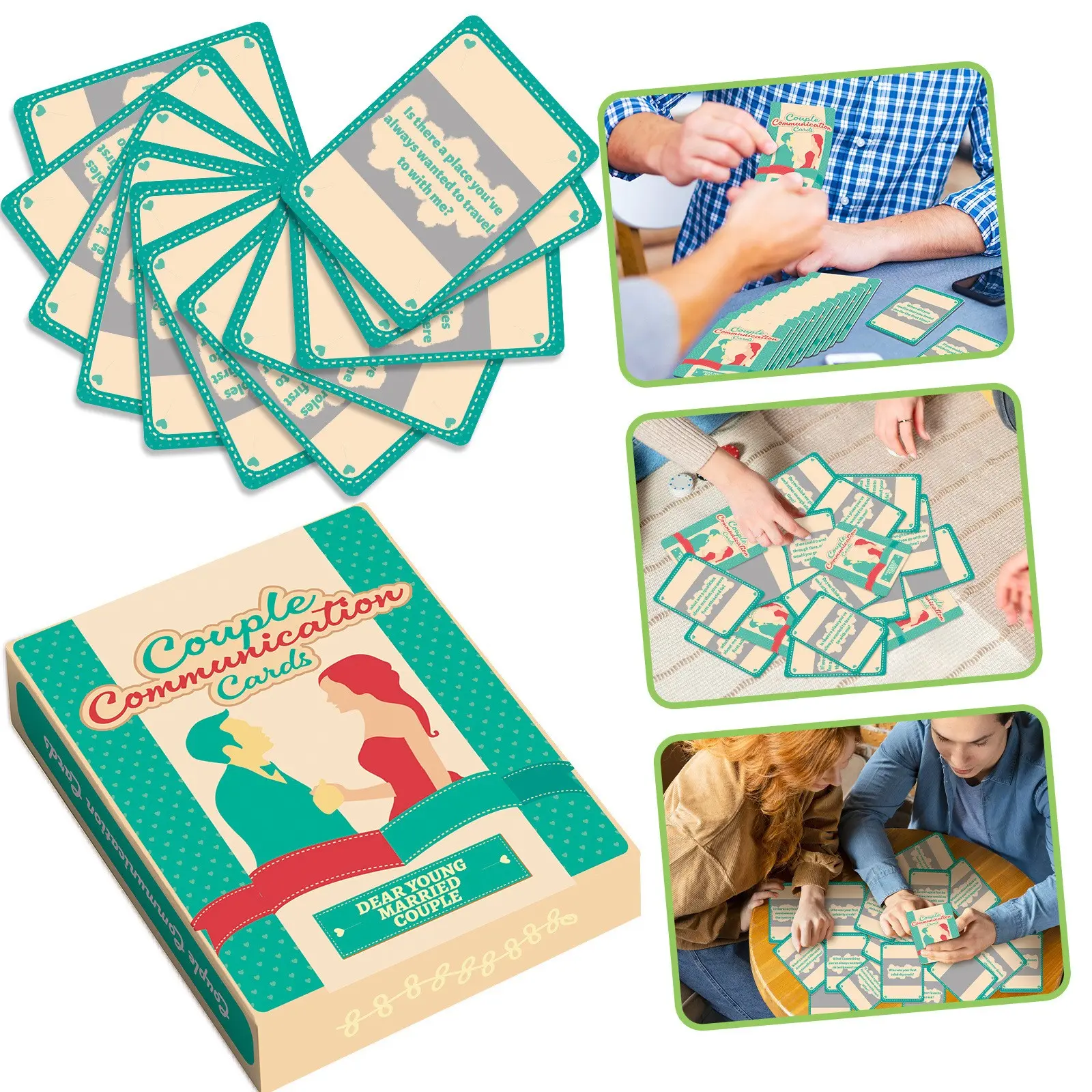46 Pairs Interactive Scratch Cards, Random Task Instruction Game Cards, Sweet Interaction Game Toy Cards, Fun Couple Bonding Activity Set