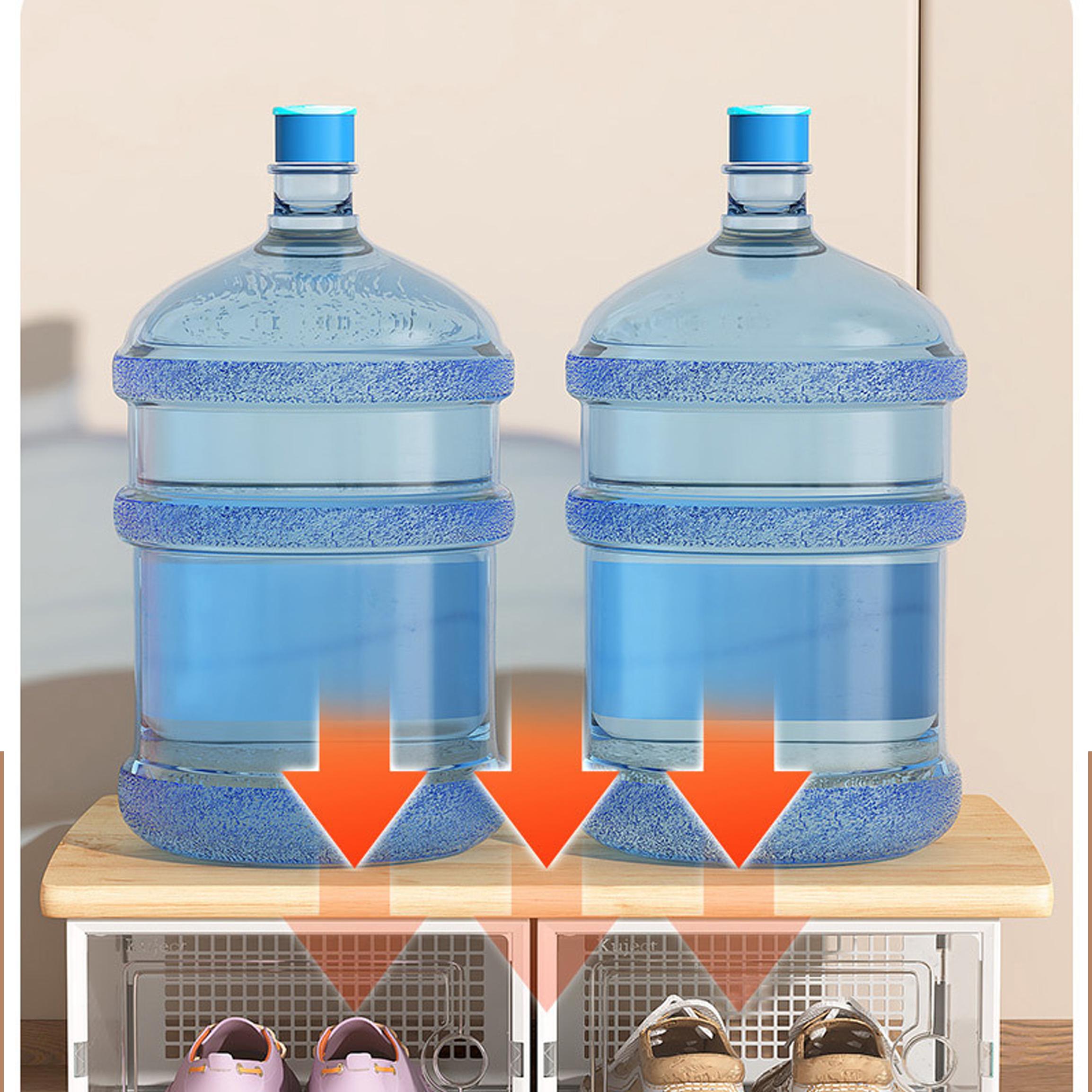 6/12/18/24 pcs Large Capacity Thickened Transparent Plastic Shoe Boxes With Clip-On Lid - Foldable, Stackable, Space-Saving Storage Organizer For Multipurpose Use In Entryway, Bedroom, Home, Dorm, Etc - Easy To Assemble,shoe cabinet storage