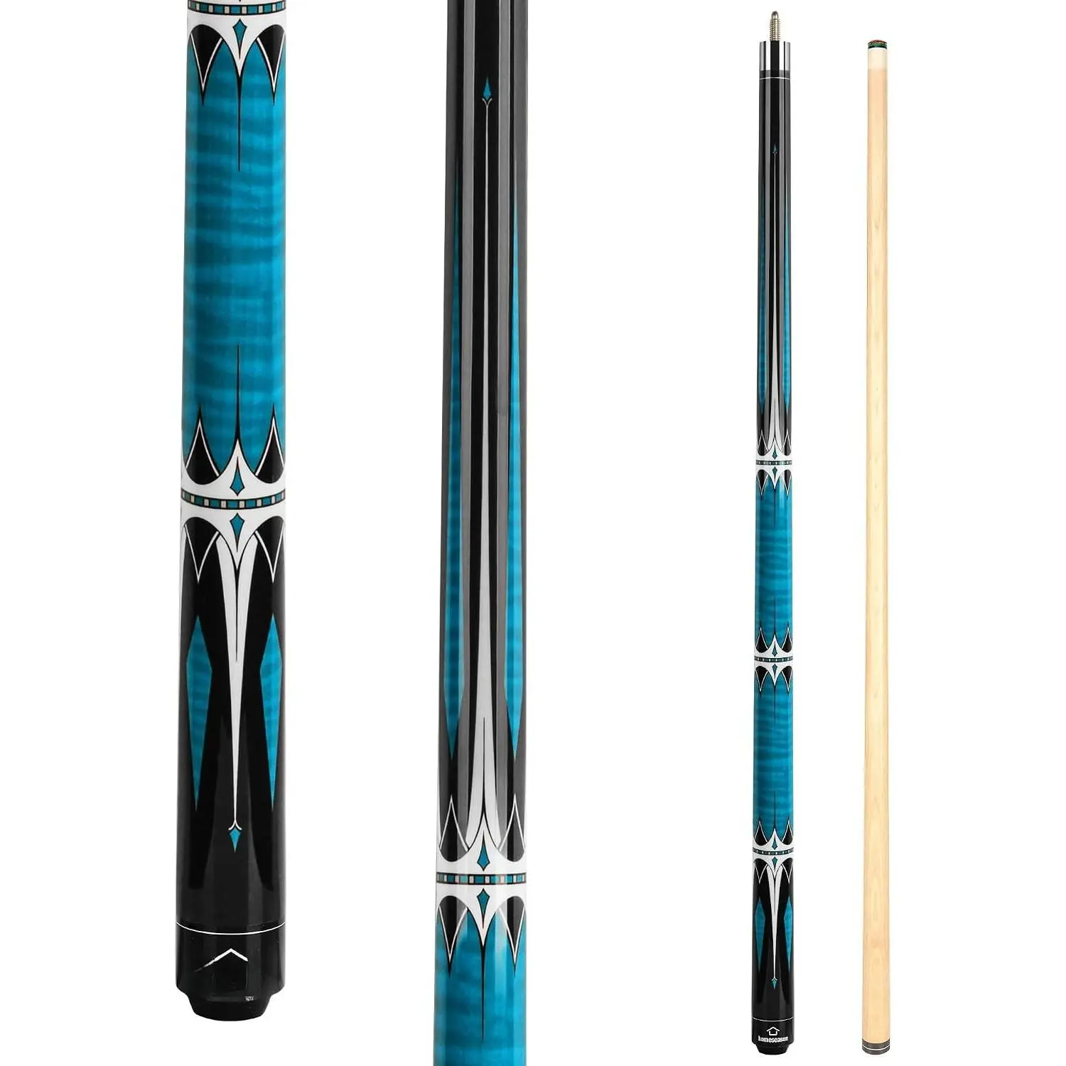 Pool Cue Stick 58" Billiard Cue Sticks Professional Low Deflection Pool Sticks