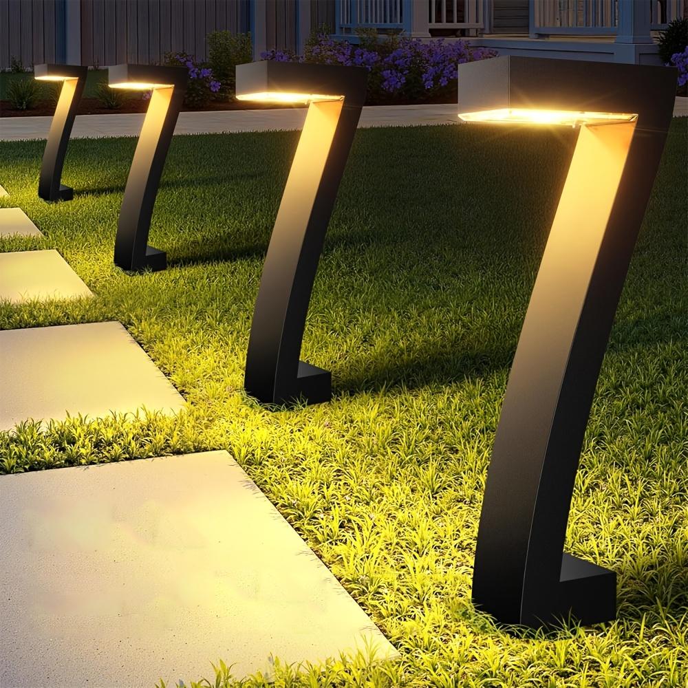 2-Pack LED Outdoor Solar Mini Clip Lights – Motion Sensor, 3 Modes, Waterproof, Solar Powered, Portable Courtyard Decorative Path Lamp, 11.2 X 7.6 X 8 Cm
