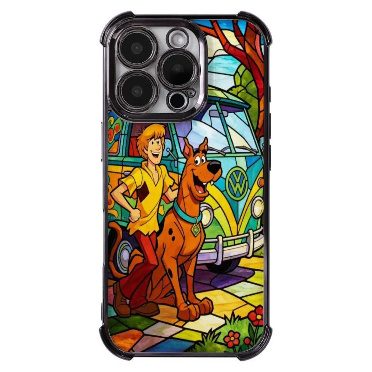 Cute Scooby-Doo & Shaggy Cartoon Art Phone Case with Strong Protection - Compatible with iPhone 12-17, Pro Series & Samsung Galaxy S22-26 - Ideal Birthday Gift for Friends