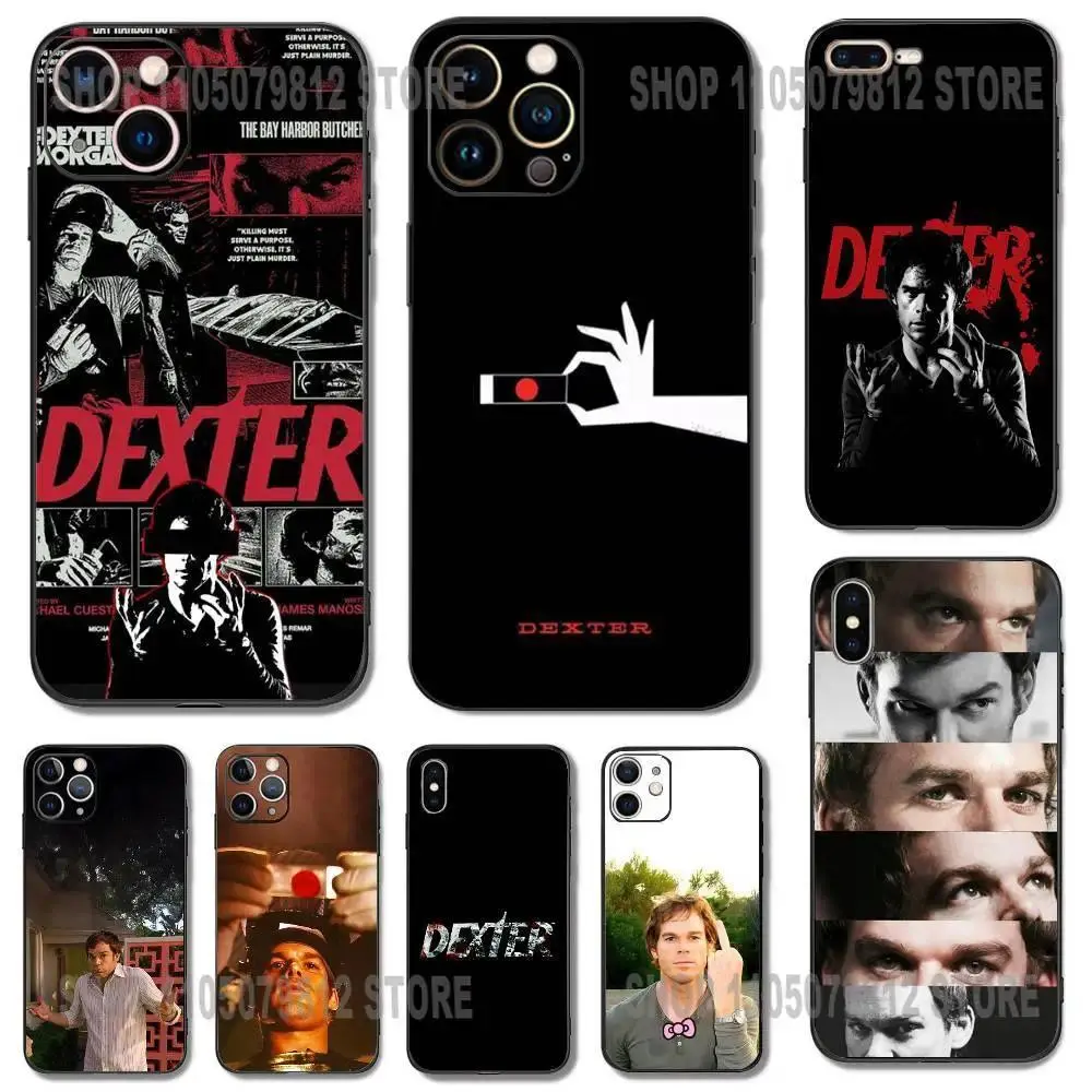 D-Dexter M-Morgan Thriller TV Series Phone Case Compatible with iPhone 11-17 Pro Max/Plus & Samsung Galaxy S23-S25 Protective Cover