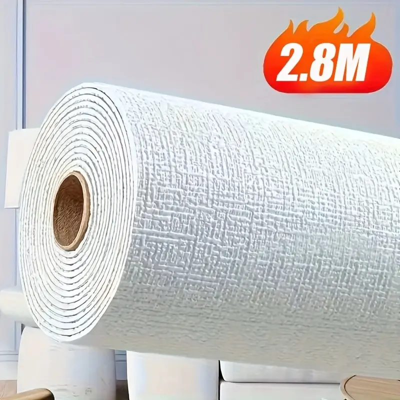 2pcs 19.68 X 110.23 Inch Xpe Wallpaper Roll, 3D Modern Style Wall Stickers, Easy Peel and Stick, Suitable for Kitchen, Bathroom, Living Room, Dining Room