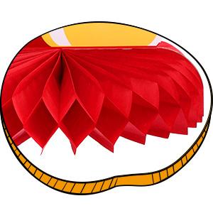 9 Pieces BBQ Baby Shower Decorations For BBQ Baby Shower Birthday Honeycomb Centerpieces Table Decor For Summer Picnic Party For Carnival Summer Barbecue Holidays Gender Reveal Party Supplies