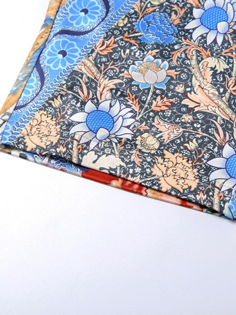 Women's Floral Print Tube Romper, Fashion Casual Sleeveless Romper for Daily Outdoor Wear, Ladies Clothes for Summer, Womenswear, Tight Fitted, Elegant Casual Romper, Casual Style Jumpsuit, Casual Comfy Jumpsuit