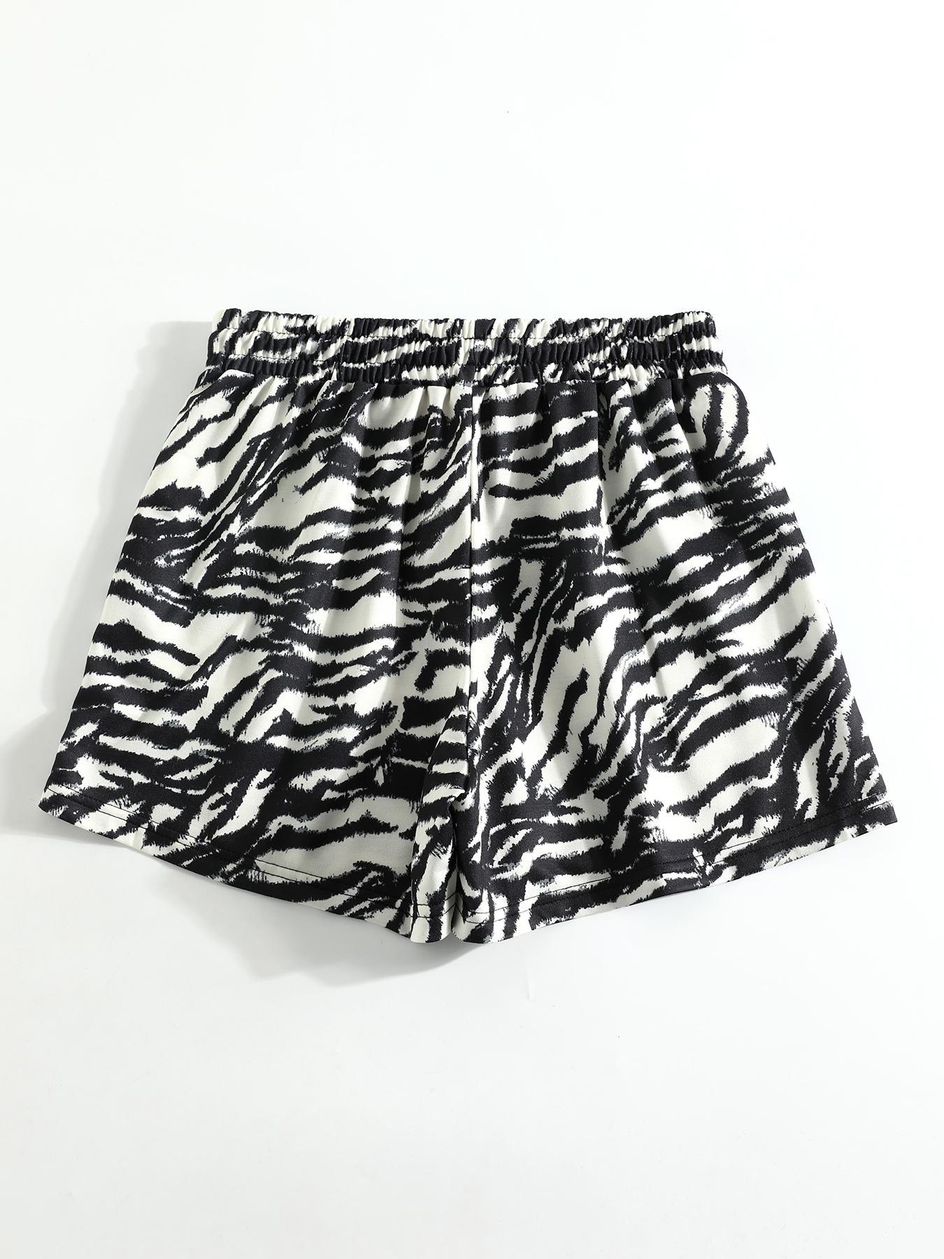 Women's Camo Print Shorts, Casual Comfy Breathable Shorts for Summer, Ladies Bottoms for Daily Wear, Casual Relaxed Shorts, Womenswear