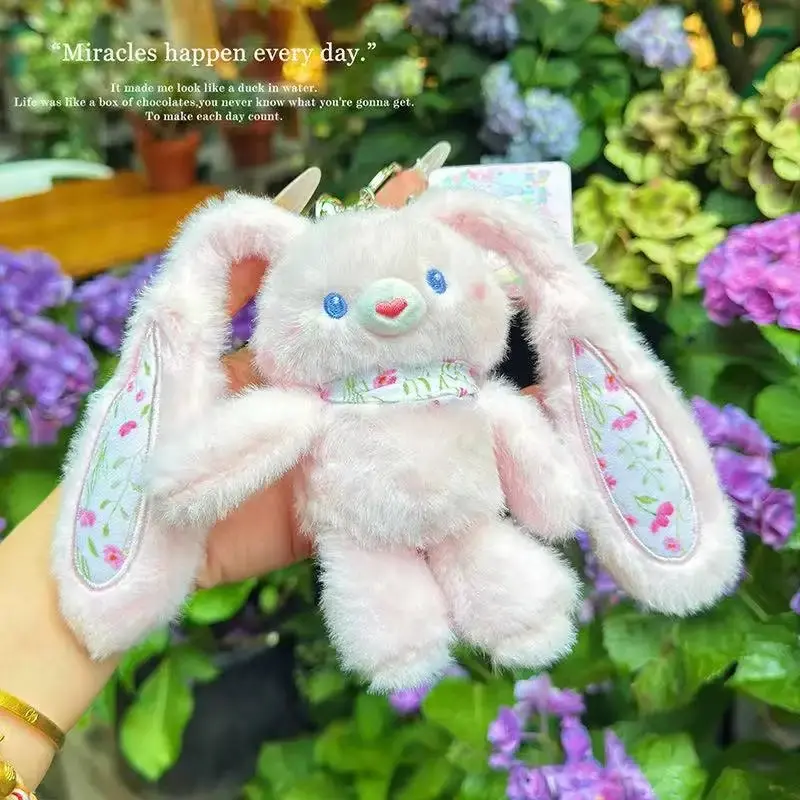 Latest Fun Ear Pulling Rabbit Doll Kawaii Stuffed Plush Toy Doll Cartoon Anime Cute Children's Birthday Gift Doll Christmas