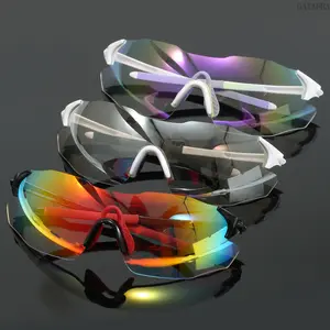 White Frame Photochromic Cycling Glasses |   Day & Night Dual Use UV Protection Sport Eyewear Lightweight Goggles for Biking Hiking Outdoor Daily Wear Men Women