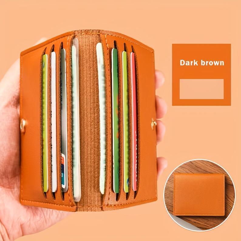 2026 New Unisex Card Holder, Minimalist Compact Portable Wallet for Bank Cards, ID Cards & Driver's License
