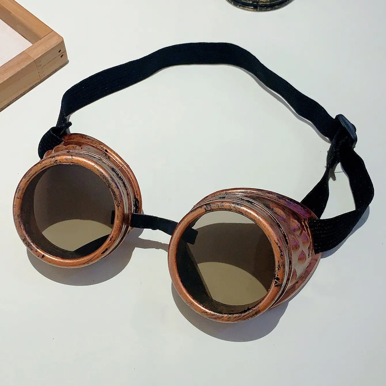 Vintage Punk Steam Goggles, Halloween Costume Accessory, Party Cosplay Prop, Retro Style Eye Wear, Perfect for Festive
