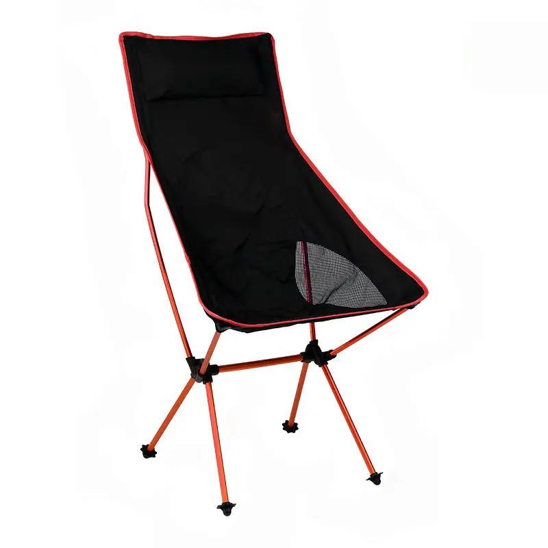 JW-040P Outdoor Folding Camping Chair Lightweight Compact Aluminum Frame Chairs with Storage Bag for Hiking Picnic