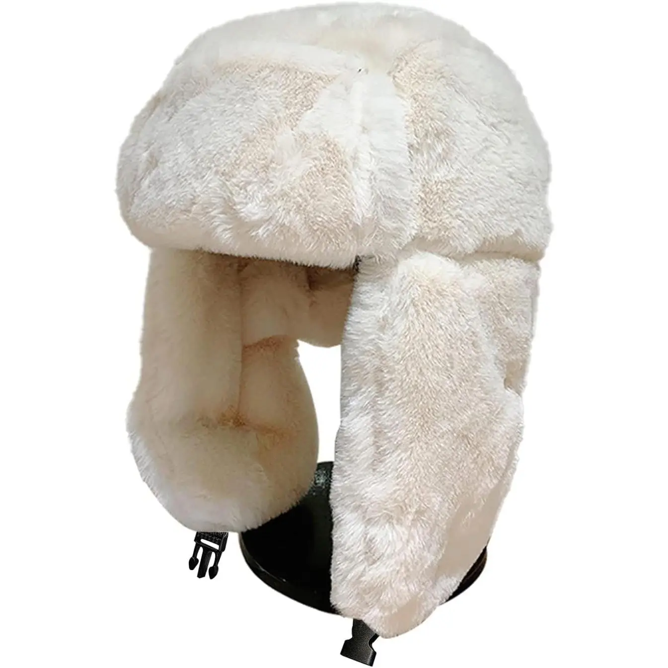 Winter Ushanka Russian Trapper Hats with Ear Flaps, Warm Full Hood Earflap Hat for Men and Women Windproof Fluffy Hats(Gift)