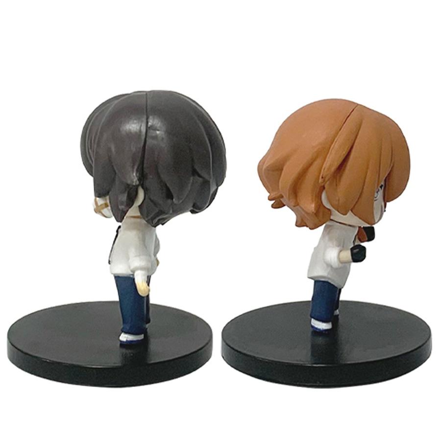 7cm Bungou Stray Dogs Anime Figure Kawaii Dazai Osamu Action Figure Cute Nakahara Chuuya Figurine PVC Collection Model Doll Toys