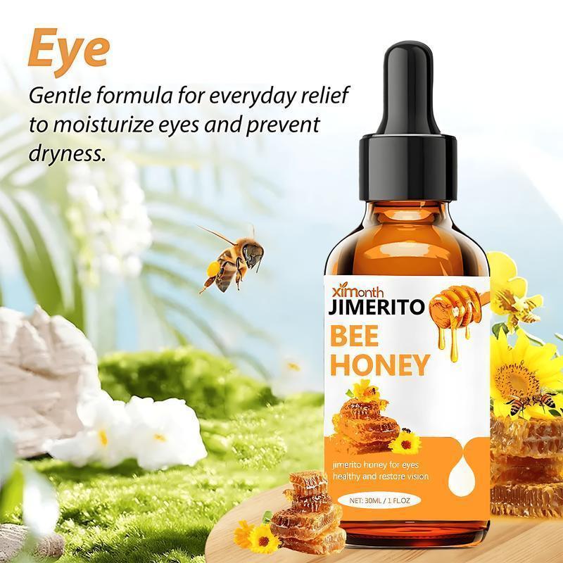 Honey Eye Care Serum, Effective Within 7 Days Skincare Comfort Bee Honey Eye Soothing Lotion Honey Essence, Daily Use Eye Care Product, gentle daily use honey eye