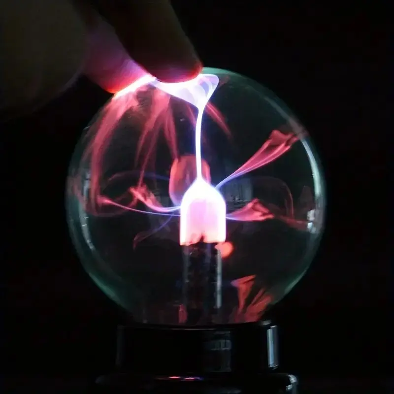 Bestselling 3-Inch Ion Ball Night Light, Magic Static USB Atmosphere Lamp, Touch Lightning Ball Small Night Light, Perfect for Ambiance