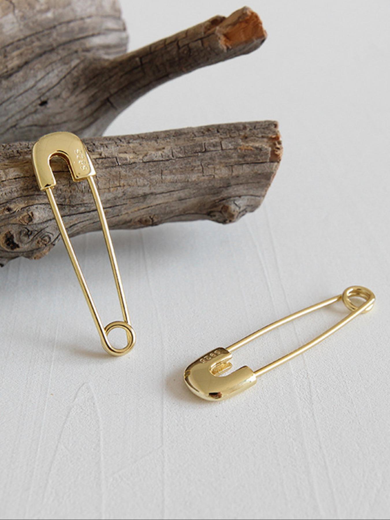 925 Sterling Silver Hip Hop Style Stud Earrings, Fashionable Spike Shapes Design Earrings for Men & Women, Trendy All-match & Exquisite Jewelry for Birthday Gift