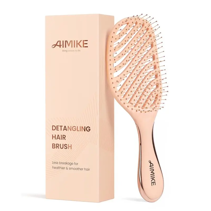 Detangling comb, dual-use detangling comb for wet and dry hair, soft detangling comb |     Easily detangles stubborn knots, particularly gentle, cares for sensitive and fine hair, breathable comb, suitable for women and children: beauty and personal care