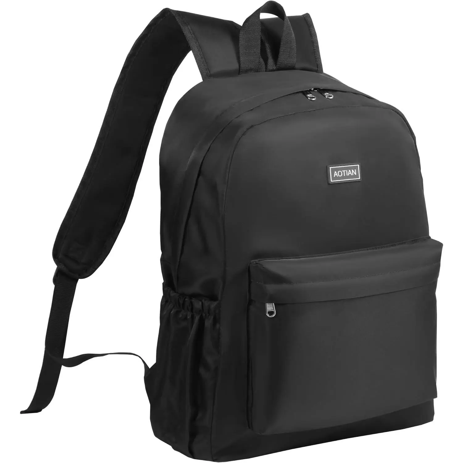 17-Inch Durable Lightweight Backpack for Adults, Backpacks for School, Sports & Outdoor Daypack for College, Travel, Zipper, Nylon, 17 In, Two-Way