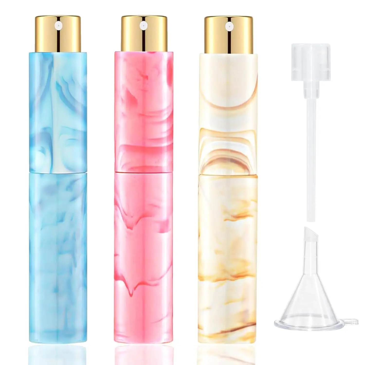 Perfume Travel Refillable  Bottle Atomizer Perfume  Mini Travel Bottle Pocket Empty Cologne Dispenser For Women Men