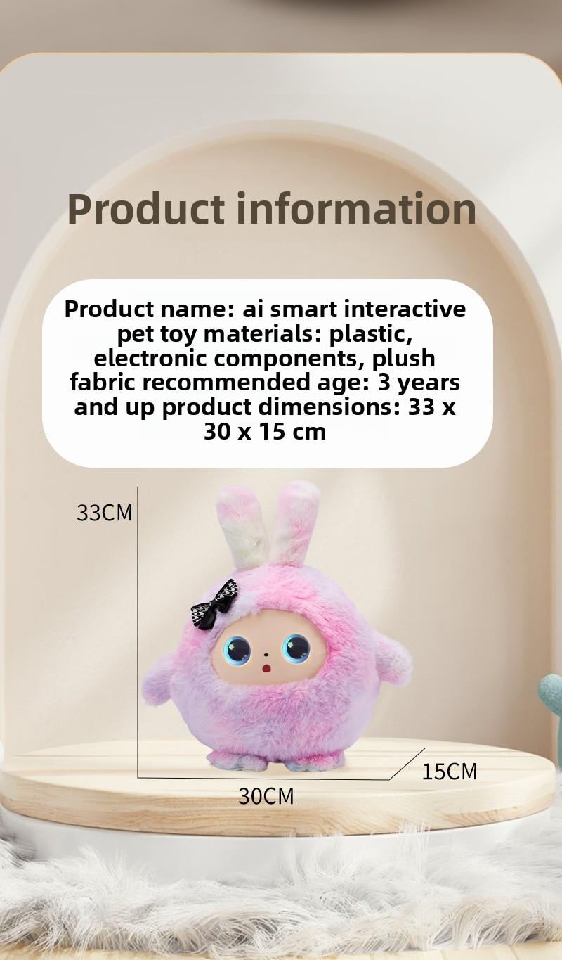 AI Smart Interactive Plush Toy,Talking Doll,eyes light up AI Robot, Kids Gift, Electronic Pet Companion for Children,Stuffed Toys,Robot toy, Interactive toy, AI Smart Interactive Plush Toy,Talking Doll,eyes light up AI Robot, Kids Gift, Electronic Pet Companion for Children,Stuffed Toys,Robot toy, Interactive toy,