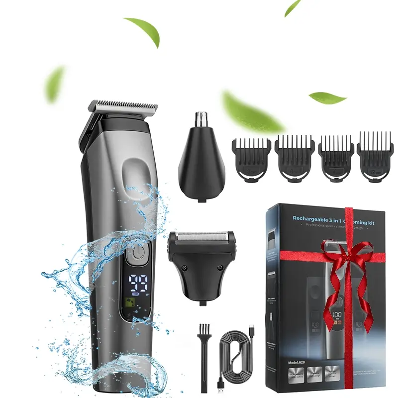 Portable rechargeable electric clipper, with long battery life, high appearance, ideal for travel and home life, Cordless Hair Clipper