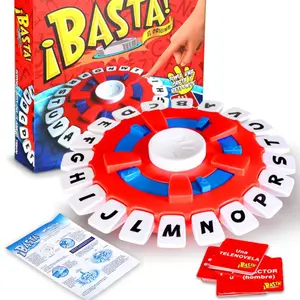 Basta Crazy Letters Board Game, Fun Family Interactive Game, Perfect Gift for Game Night, Requires Batteries Not Included