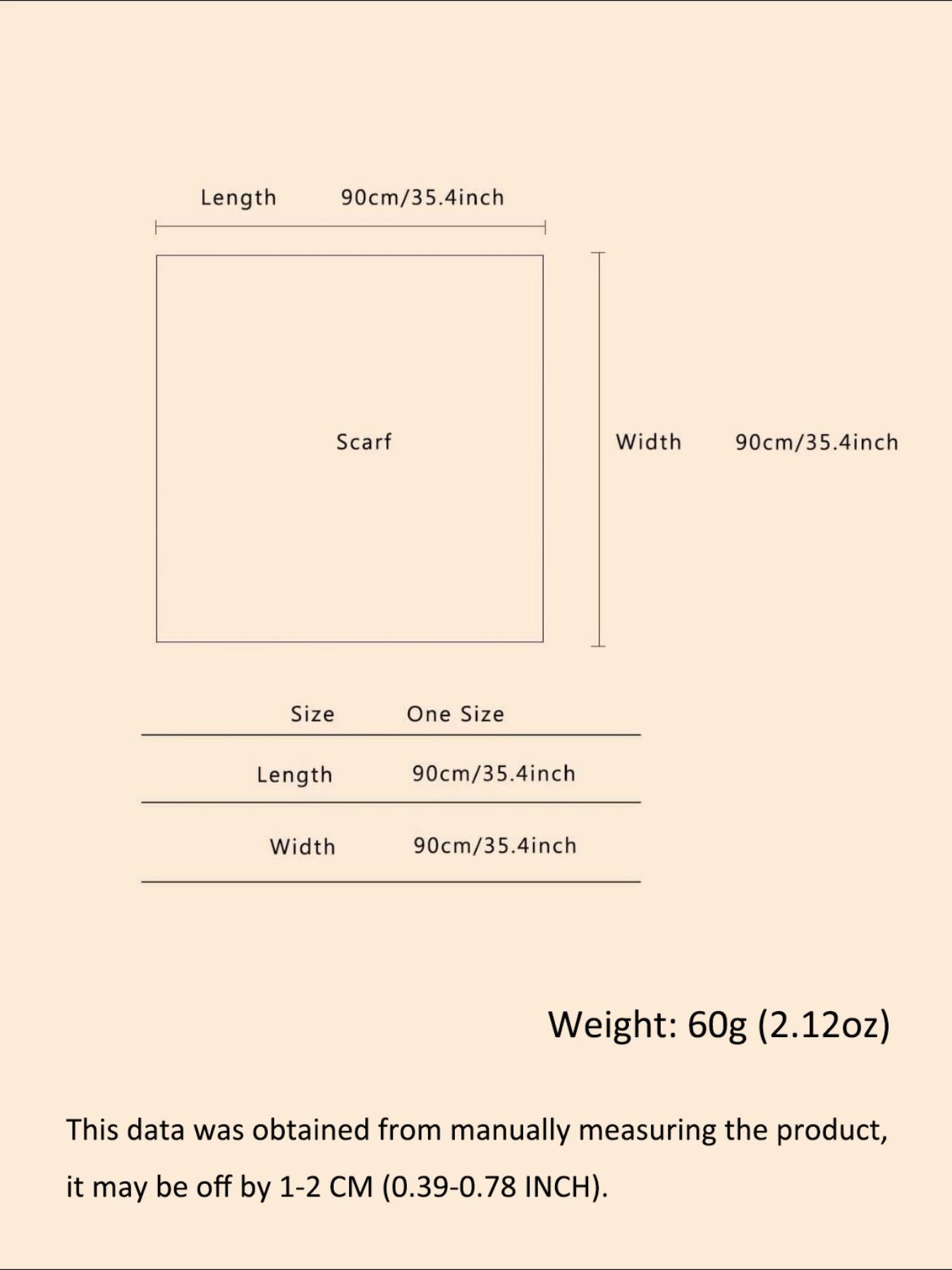 90cm Stylish Satin Square Scarf for Women, Fashionable Vivid Silk Feel Headscarf, Versatile Accessory for Any, Chain Printed Scarf