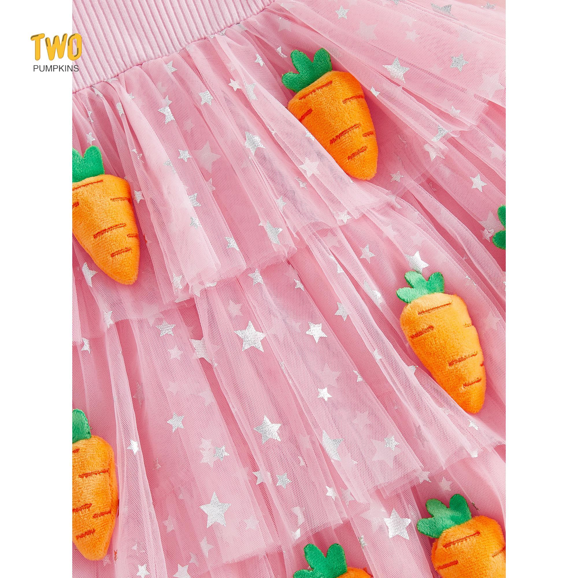 Toddler Girl Easter Outfit 3d Carrot Layered Dress Tulle Sleeveless Lace-up Sequin Cake Dress Princess Dresses