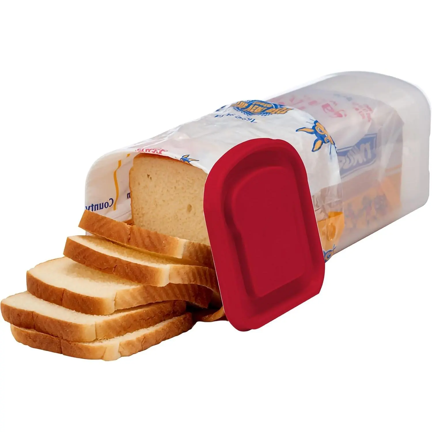 Kitchen Bread Storage Box - Simple Rectangular Home Organizer for Bread, Freshness-Preserving, Holds 1 Sandwich-Size Loaf