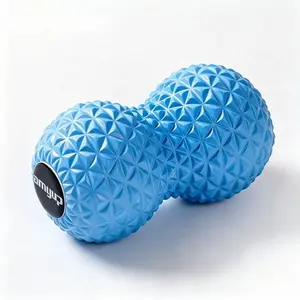 Peanut Shaped Massage Ball for Deep Tissue Muscle Relief EVA Trigger Point Massager for Neck Back Foot Yoga Fitness Recovery Therapy Ball