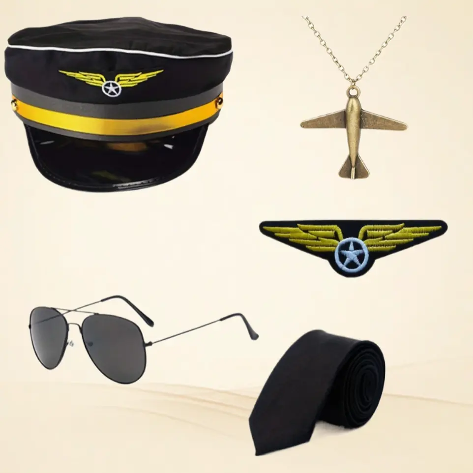 Festival Party Cosplay Props Handcuffs Police Stewardess Soldier Sailor Pipe Role Play Costume Accessories