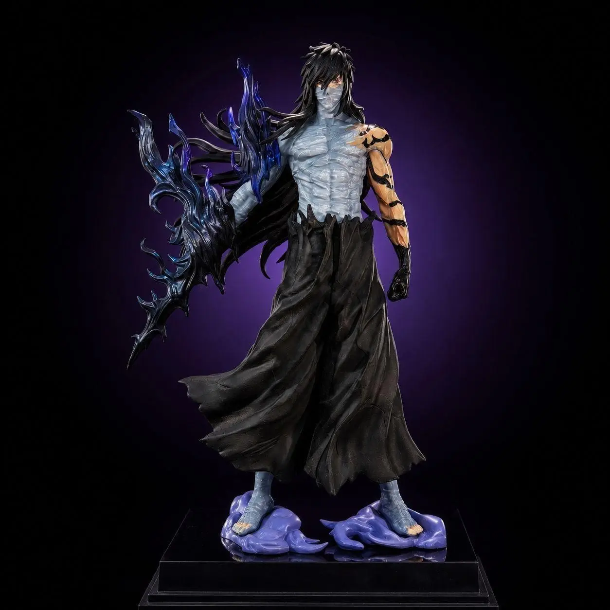 Ichigo Kurosaki Bobblehead Figure, Character Figurine, Collectible Anime Statue Model, Car Ornament, Gift for Fans, Adjustable Action Doll