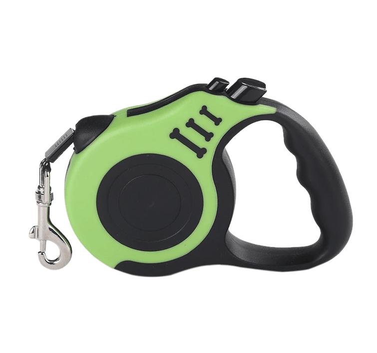 16.5FT Pet-Friendly Retractable Dog Leash & Adjustable Collar - Perfect for Safe Walking in the United States