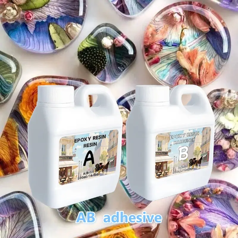 33.8oz/1000ML Epoxy Resin Kit, Easy Mix, High Gloss, Odorless, Ideal for DIY Crafts, Jewelry, Art Coating, Perfect for Creative Projects