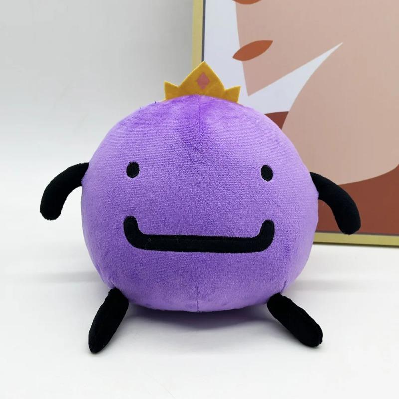 2026 New Year Gifts Wemmbu Plush Cute Purple Doll Anime Peripherals Soft Doll Collection Room Decoration Kid Gifts Doll Plush