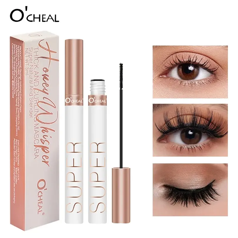 O'cheal Mascara Black Lash Eyelash Brush 3D Silk Thick Curling Lengthening Eyes Lashes Beauty Makeup Cosmetics Extension Mascara
