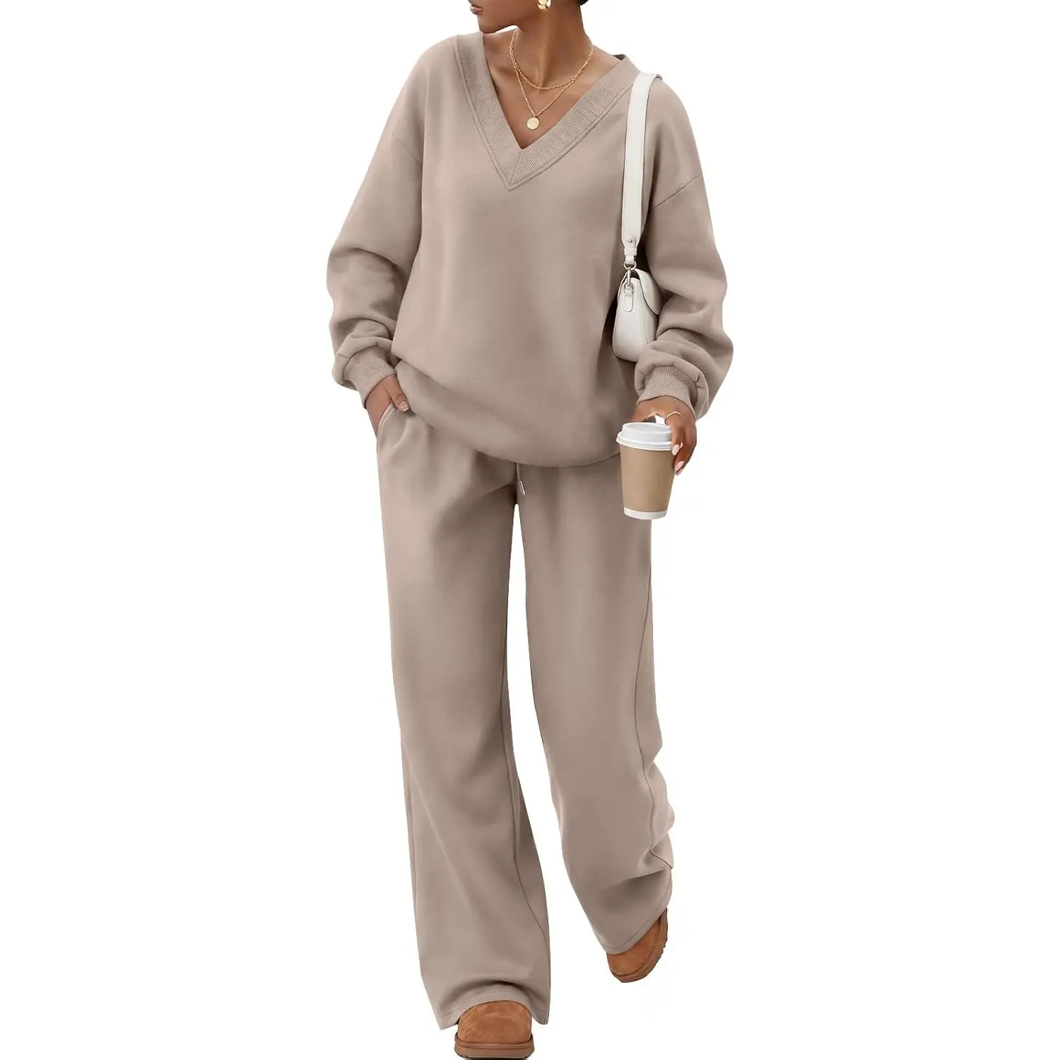 Trendy Queen Women's Sweatsuits 2 Piece Outfits Sweat Sets