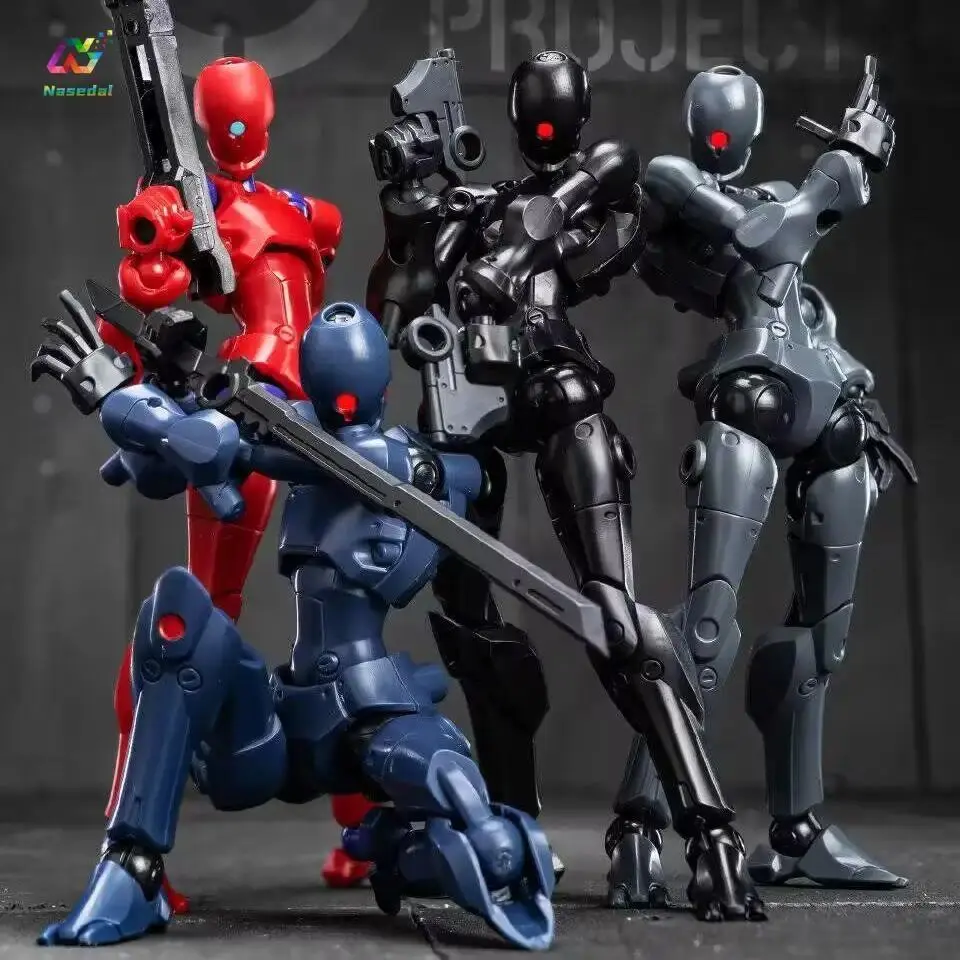 2026 new hot item Sheik Mainland 3MIN PROJECT A 3.75 Inch Fierce Attack / Swift Alien DIY Full Articulated Model Kit Figure Collectible 1pc No Box